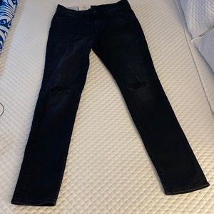 Men’s black skinny jeans